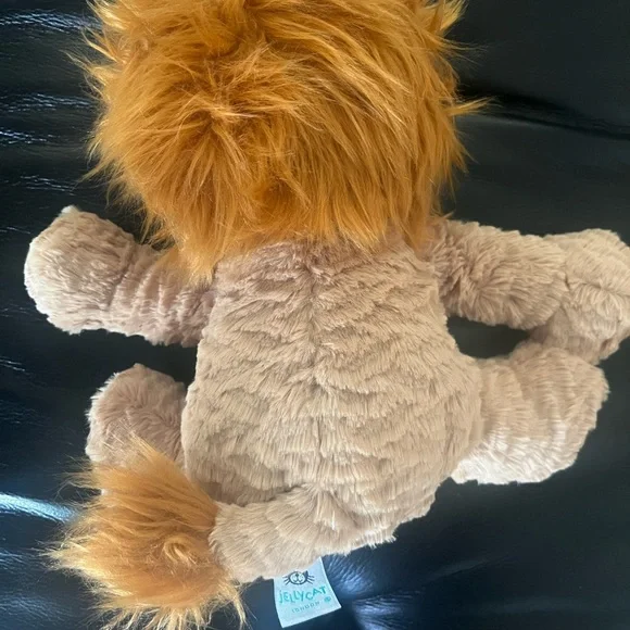 Jellycat Lion Tan Plush Toy - Picture 4 of 11
